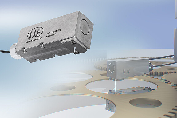 Mesure stable des plaquettes en ligne avec un capteur à 90°