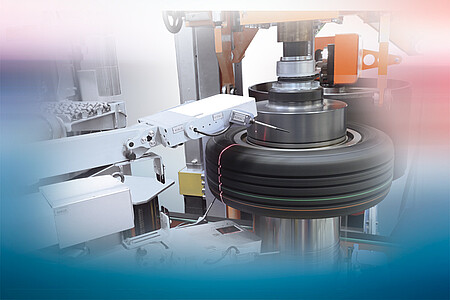 Überprüfung von radialen und axialen Planlaufs von Reifen