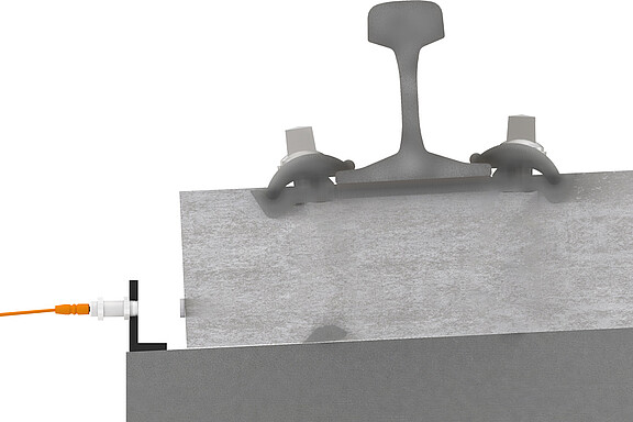 混凝土缝和轨枕变形测量