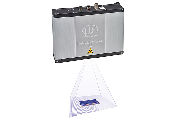 Oberflächenscans mit surfaceCONTROL 3D 3500