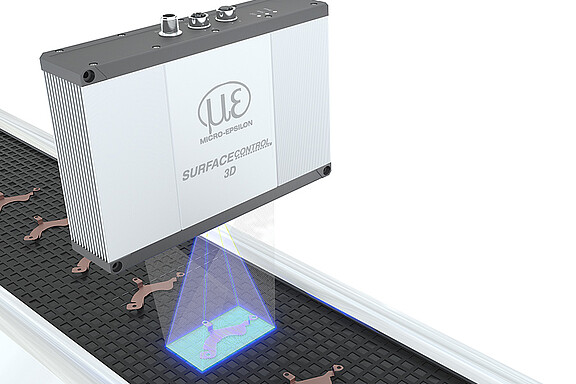 インライン測定用の3Dセンサー 