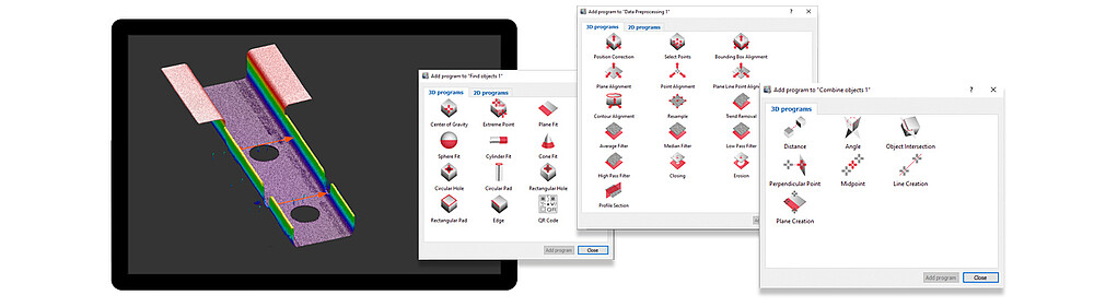 Leistungsfähige Software 3DInspect 