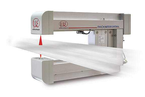 金属ストリップとプレートの厚さ測定