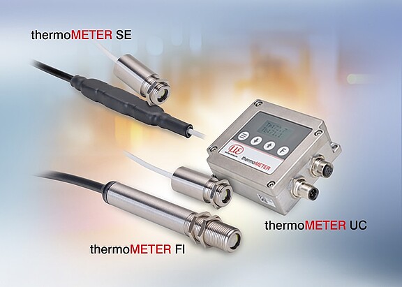New thermoMETER sensors on background