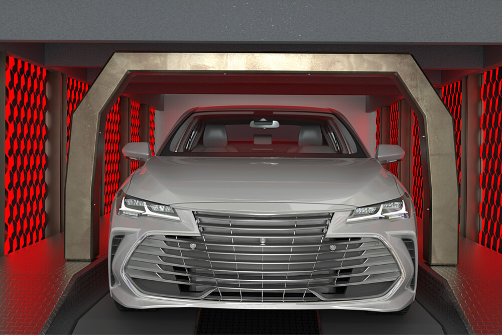 Kontrolle Trocknung nach Lackierung mit thermoMETER UC