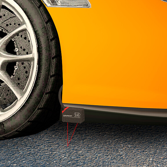 Messung auf dunkle und schwach reflektierende Oberlächen