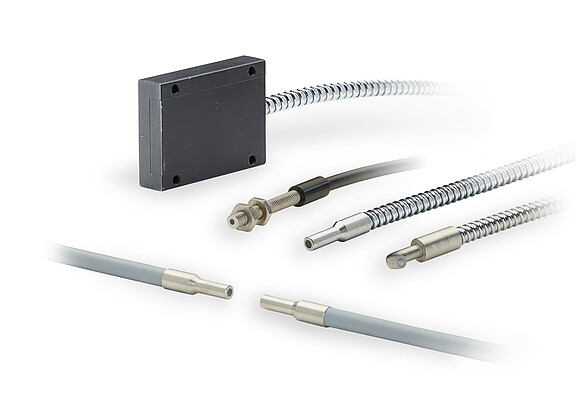 A range of fibre optic heads suitable for the CLS1000 amplifier