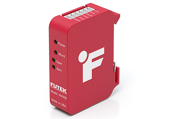 Ultra lågbrus differential bryggförstärkare för lastceller FUTEK IAA300