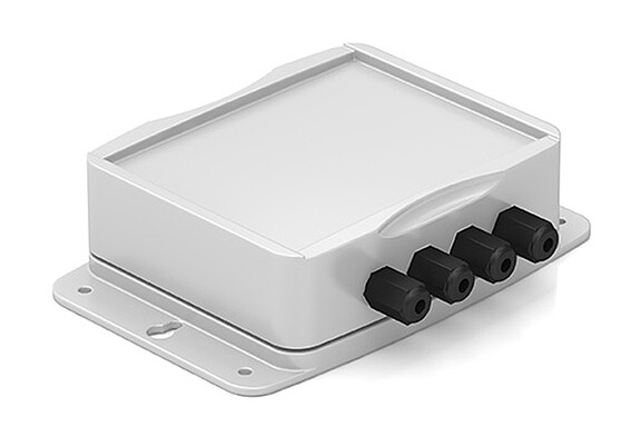 2-4 kanalers kopplingsbox med bryggförstärkare