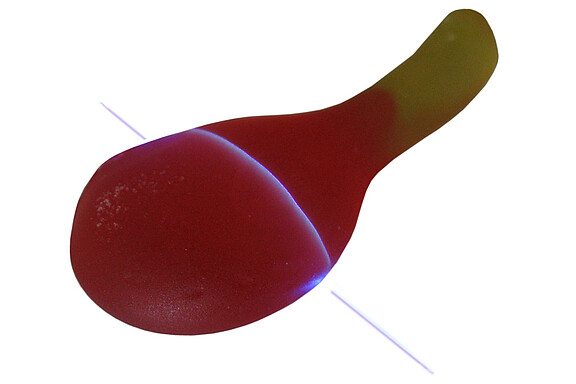 Höhenmessung auf Fruchtgummi height-measurement-wine-gums.jpg