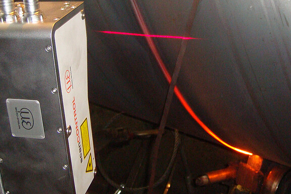 Schweißnahtkontrolle an Rohren  