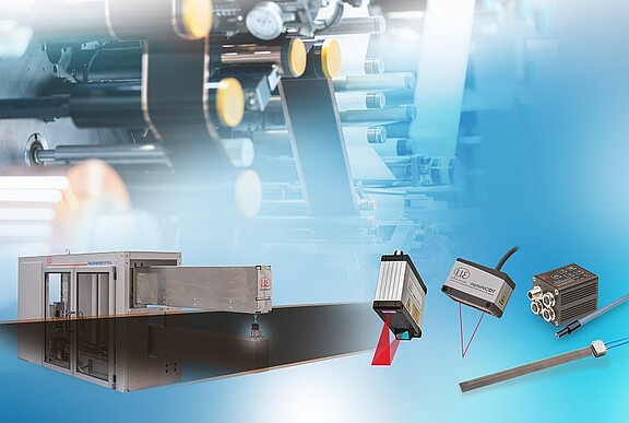 various images of sensors in battery process