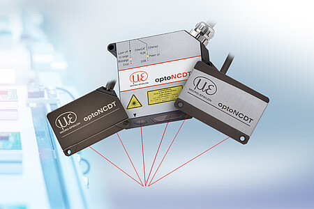 Laser-Sensoren für Weg, Abstand, Position
