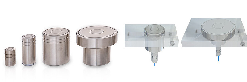 חיישנים גליליים עם מחבר נקבי