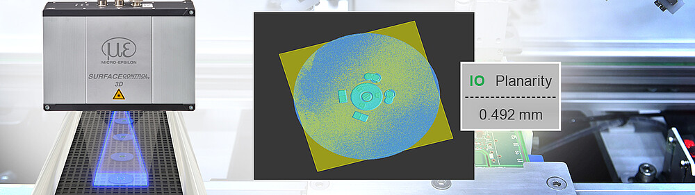 Planaritätsprüfung von Substraten