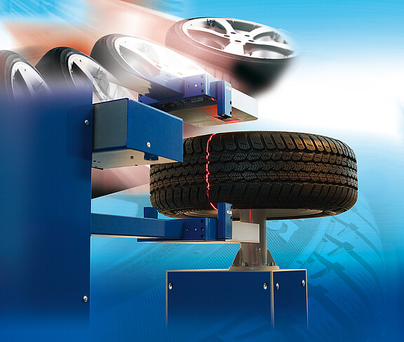 Tyre uniformity machine