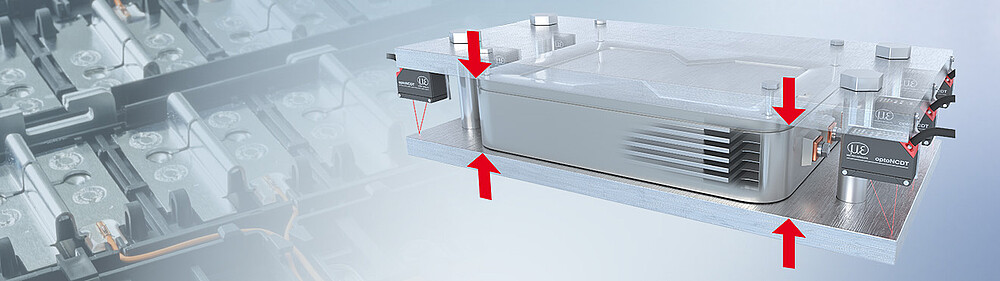 Measurement of battery expansion during charging