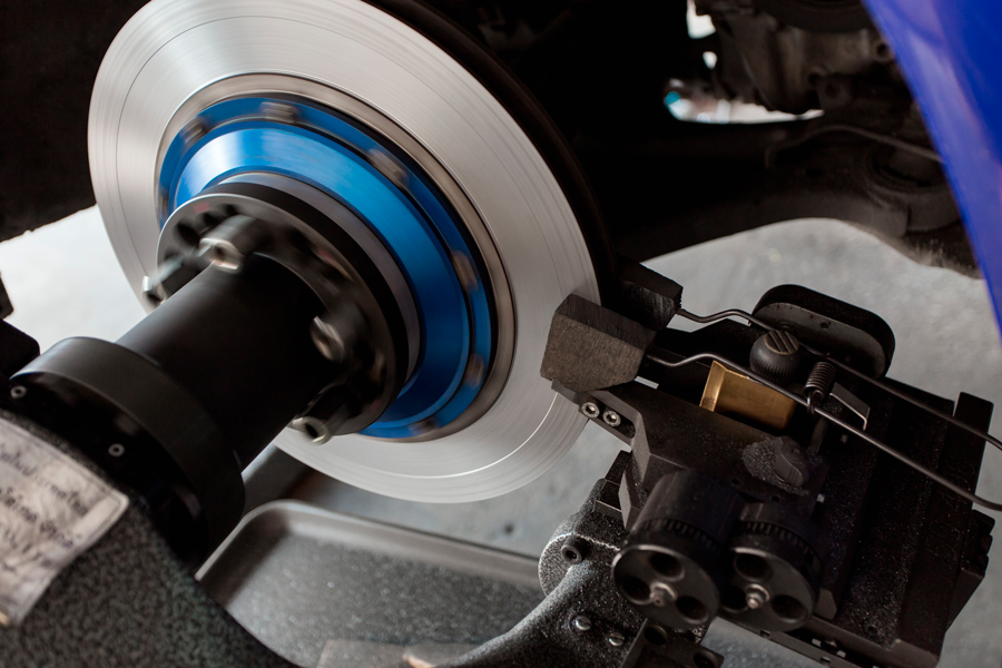 Verschleißmessung von Bremsscheiben