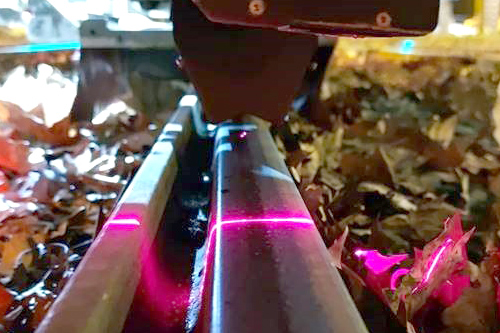 Schienenvermessung beim High Speed Grinding  